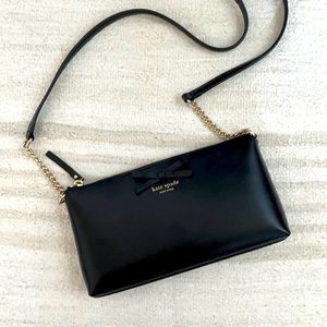 Kate Spade black leather purse